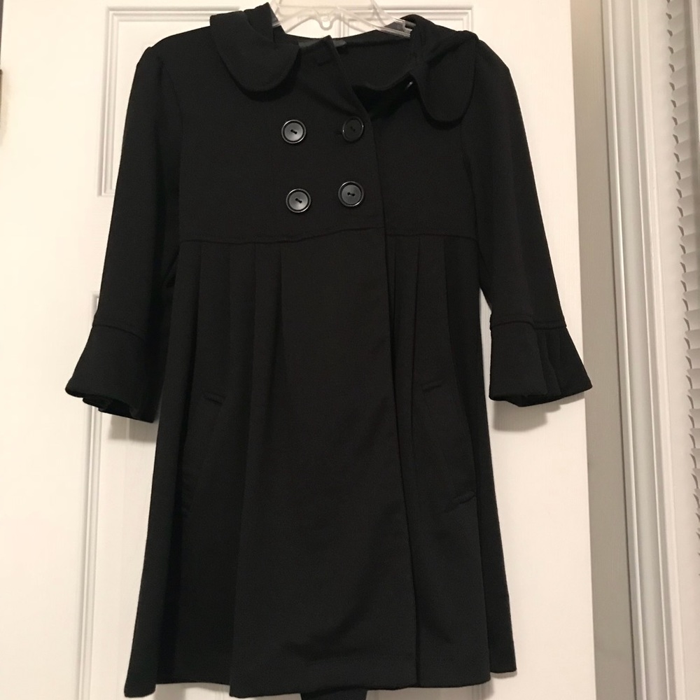 Girls swing dress coat